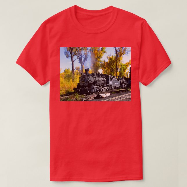 Camiseta Cumbres amp Toltec Railroad (Frente do Design)