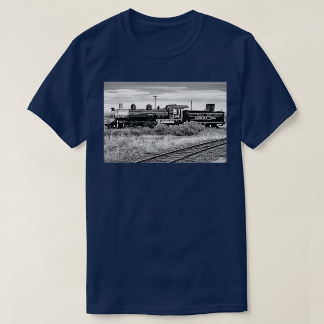 Camiseta Cumbres and Toltec Railyard (Frente do Design)