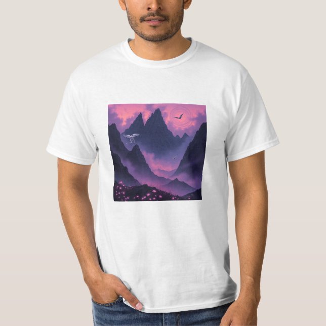 Camiseta Cumbres y Dragones Economica (Frente)