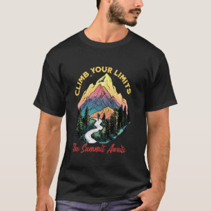 Camiseta Cume Conquiste Seus Limites Aguarda Aventura de Ca