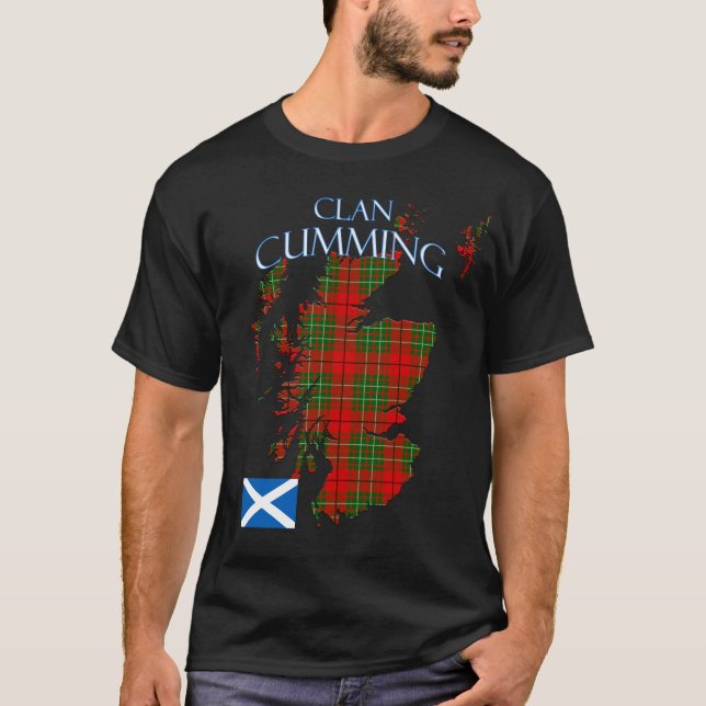 Camiseta Cumming Scottish Clan Tartan Scotland (Frente)