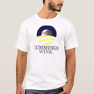 Camiseta Cummings - piscar os olhos, "mudança nós podemos