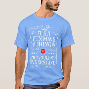 Camiseta Cummins Nome É Um Cumminshing Você Não Entenderia