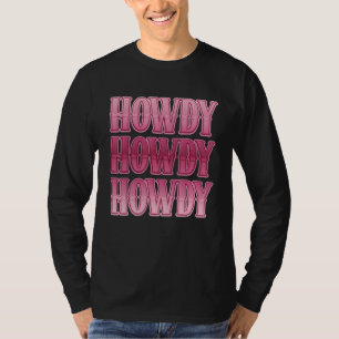 Camiseta Cumprida Vaqueira Western Country Rodeo Sul Para M