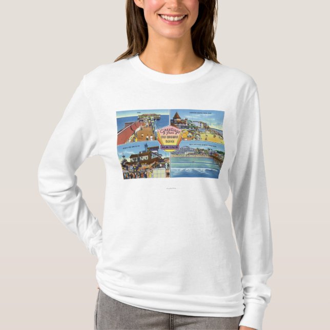 Camiseta Cumprimentos com das vistas cénicos (Frente)