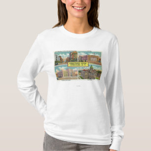 Camiseta Cumprimentos com das vistas cénicos 2