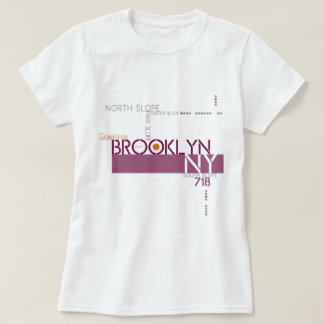 Camiseta Cumprimentos da inclinação do parque, Brooklyn