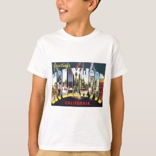 Camiseta Cumprimentos de Hollywood Califórnia