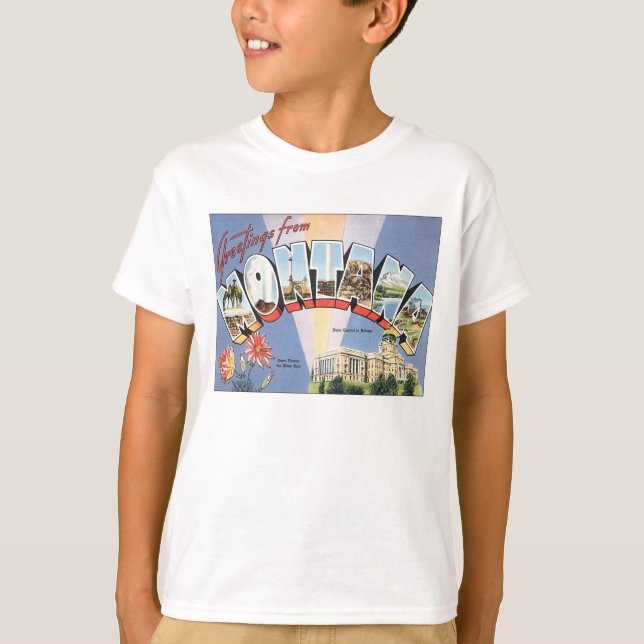 Camiseta Cumprimentos de Montana (Frente)