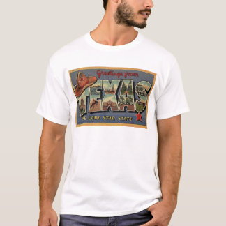 Camiseta Cumprimentos de Texas