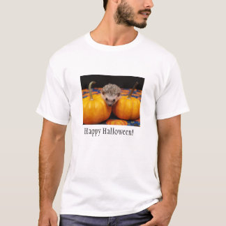 Camiseta Cumprimentos do Dia das Bruxas do ouriço