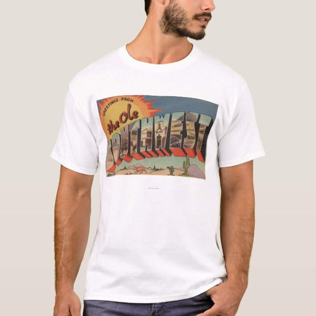 Camiseta Cumprimentos do sudoeste velho (Frente)