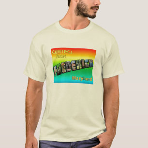 Camiseta Cumprimentos do T dos homens de Frederick