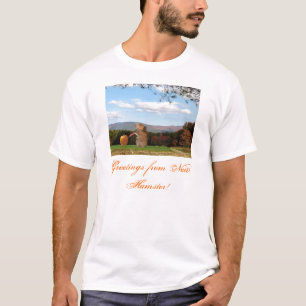 Camiseta Cumprimentos do t-shirt novo do hamster
