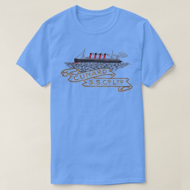 Camiseta Cunard (Frente do Design)