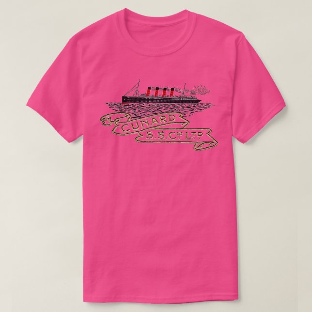 Camiseta Cunard (Frente do Design)