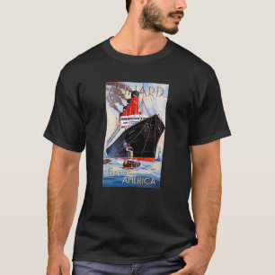 CAMISETA CUNARD OCEAN LINER AQUITANIA