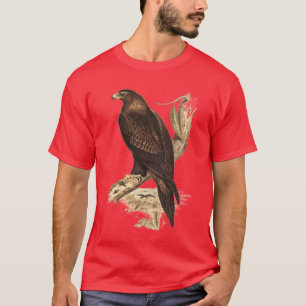 Camiseta Cunha australiana Eagle atado. Pássaro de rapina
