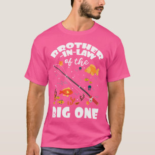 Camiseta Cunhado Do Grande Aniversário A Pescar O