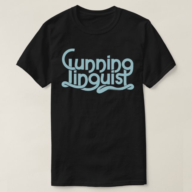 Camiseta Cunning Linguist (Frente do Design)