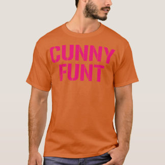Camiseta Cunny Funt Ofensive Adulto Humor Vintage Rosa Prof