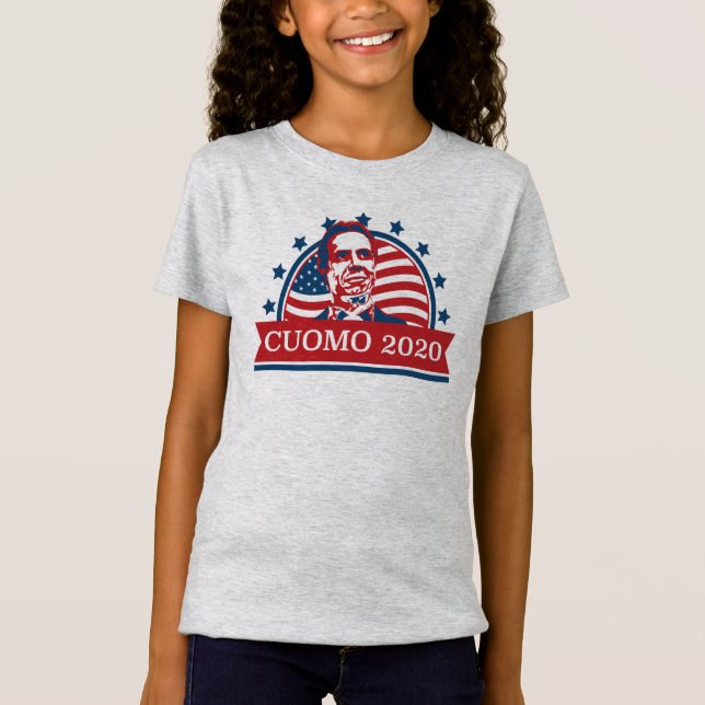 Camiseta Cuomo 2020 | Votação do Presidente (Frente)