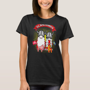 Camiseta Cupão de Viking do Gnomo Nórdico Escandinavo Escan