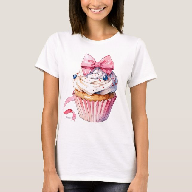 Camiseta Cupcake  (Frente)