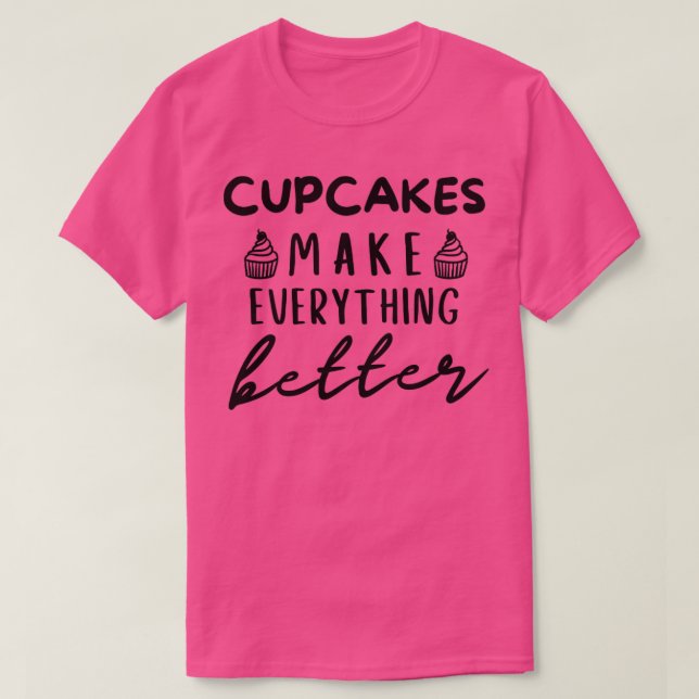 CAMISETA CUPCAKE 6 (Frente do Design)