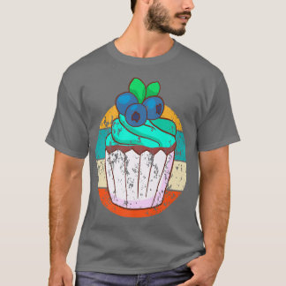 Camiseta Cupcake Baking Baker Bakery Vintage Retro 12