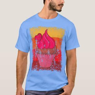 Camiseta Cupcake Baking Baker Bakery Vintage Retro 12