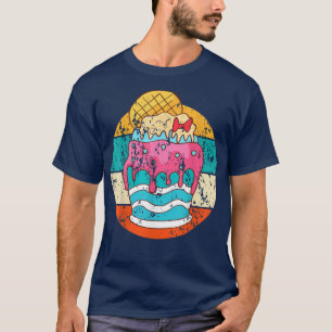 Camiseta Cupcake Baking Baker Bakery Vintage Retro 13