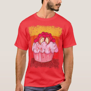 Camiseta Cupcake Baking Baker Bakery Vintage Retro 13