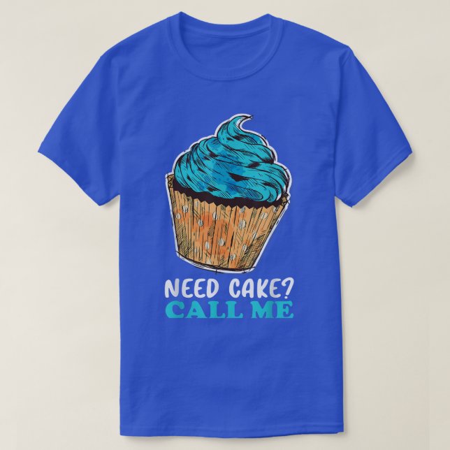 Camiseta Cupcake Baking Baker Pastelaria 1349 (Frente do Design)