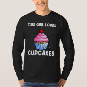 Camiseta Cupcake Bonito Para Cupcakes Para Crianças