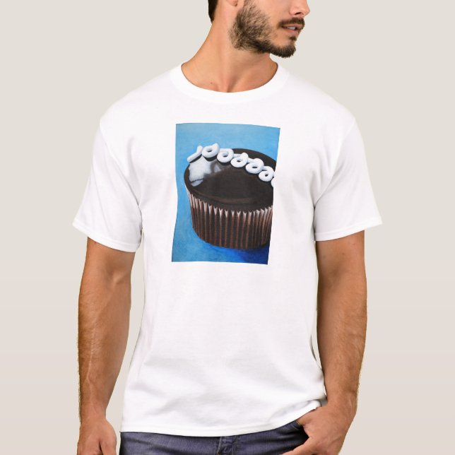 Camiseta Cupcake da hospedeira (Frente)