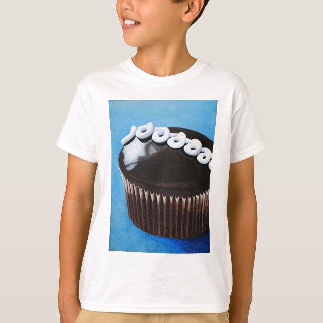 Camiseta Cupcake da hospedeira (Frente)