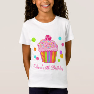 Camiseta Cupcake da surpresa dos doces