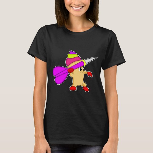 Camiseta Cupcake Darts Dart (Frente)