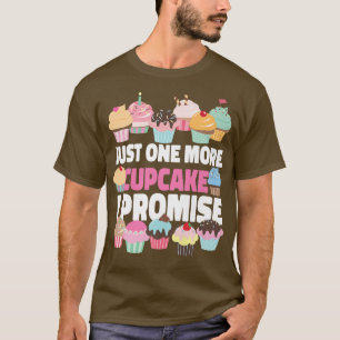 Camiseta Cupcake De Baía De assar Apenas Mais Um Cupcake Qu