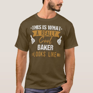 Camiseta Cupcake de Bake do Cozinhar do padeiro Legal