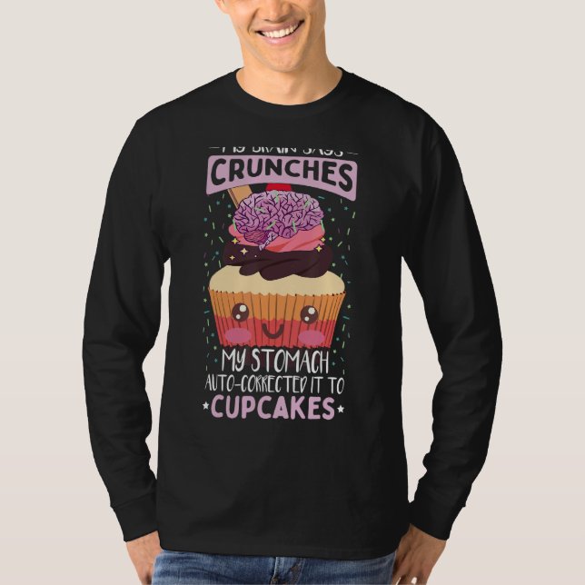 Camiseta Cupcake de Baking de Cotação de Cupcake (Frente)