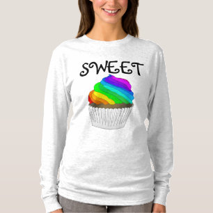 Camiseta CUPCAKE DE CAIXA-CHUVA, SENHORAS T-Shirts