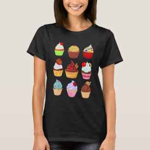 Camiseta Cupcake de padaria deliciosa Comida doce