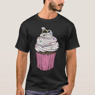 Camiseta Cupcake de proposta doce
