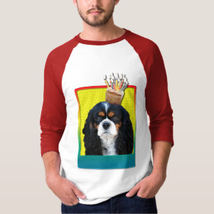 Camiseta Cupcake do aniversário - Cavalier - Tri Cor
