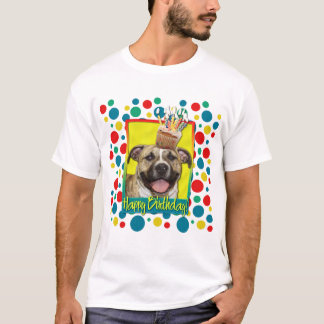 Camiseta Cupcake do aniversário - Pitbull - Tigger