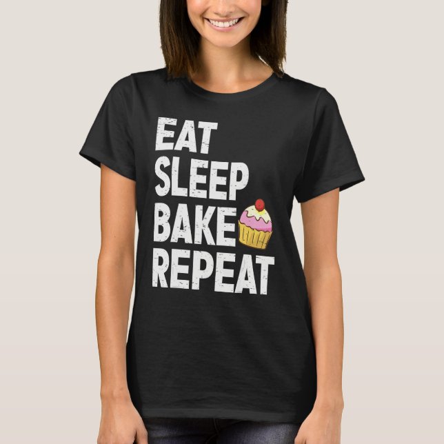 Camiseta Cupcake For Men Women Baking Bake Cookie Baker (Frente)