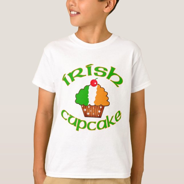 Camiseta Cupcake irlandês (Frente)