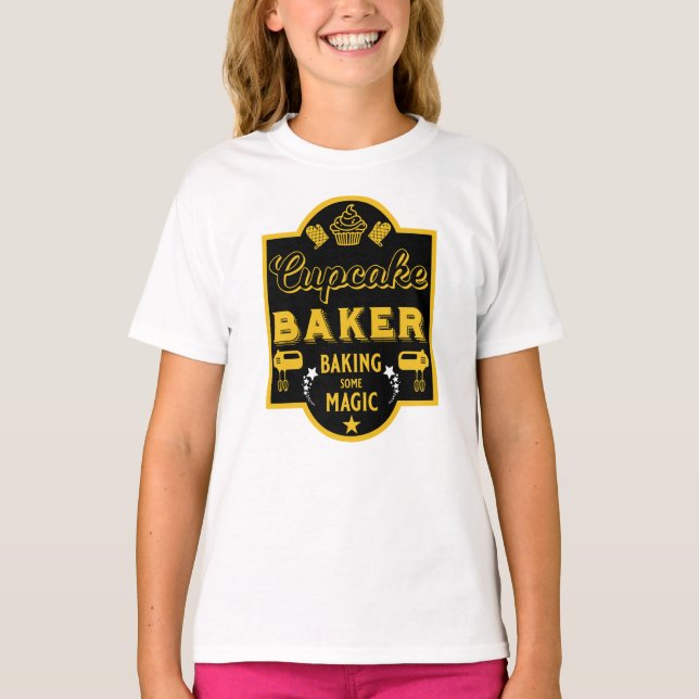 Camiseta Cupcake Master Baker (Frente)